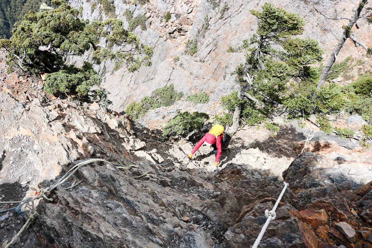 品田山V斷崖難不難？武陵四秀品田池有必經之路
