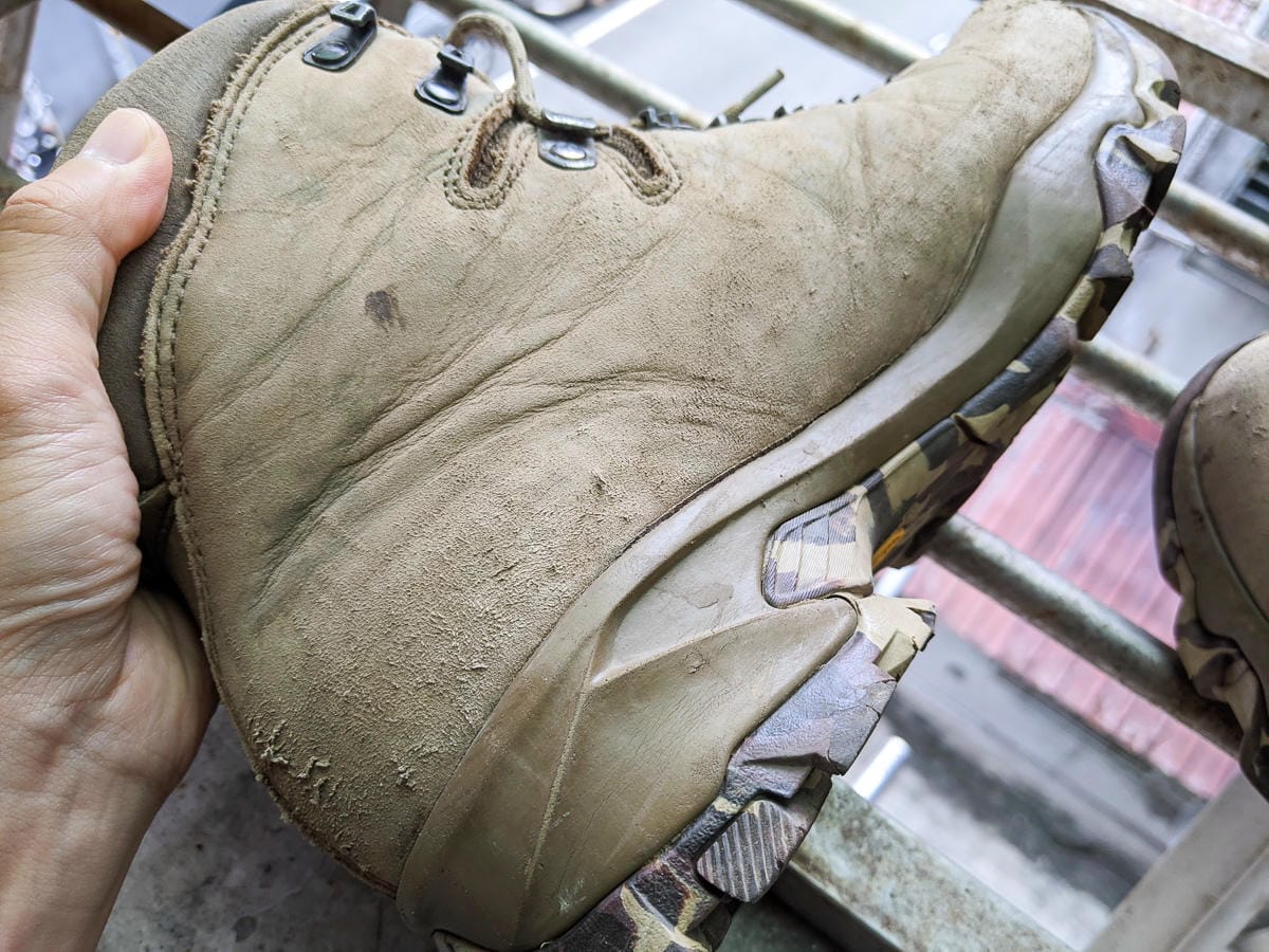 登山裝備 Zamberlan 迷彩獵靴缺點高山實際心得