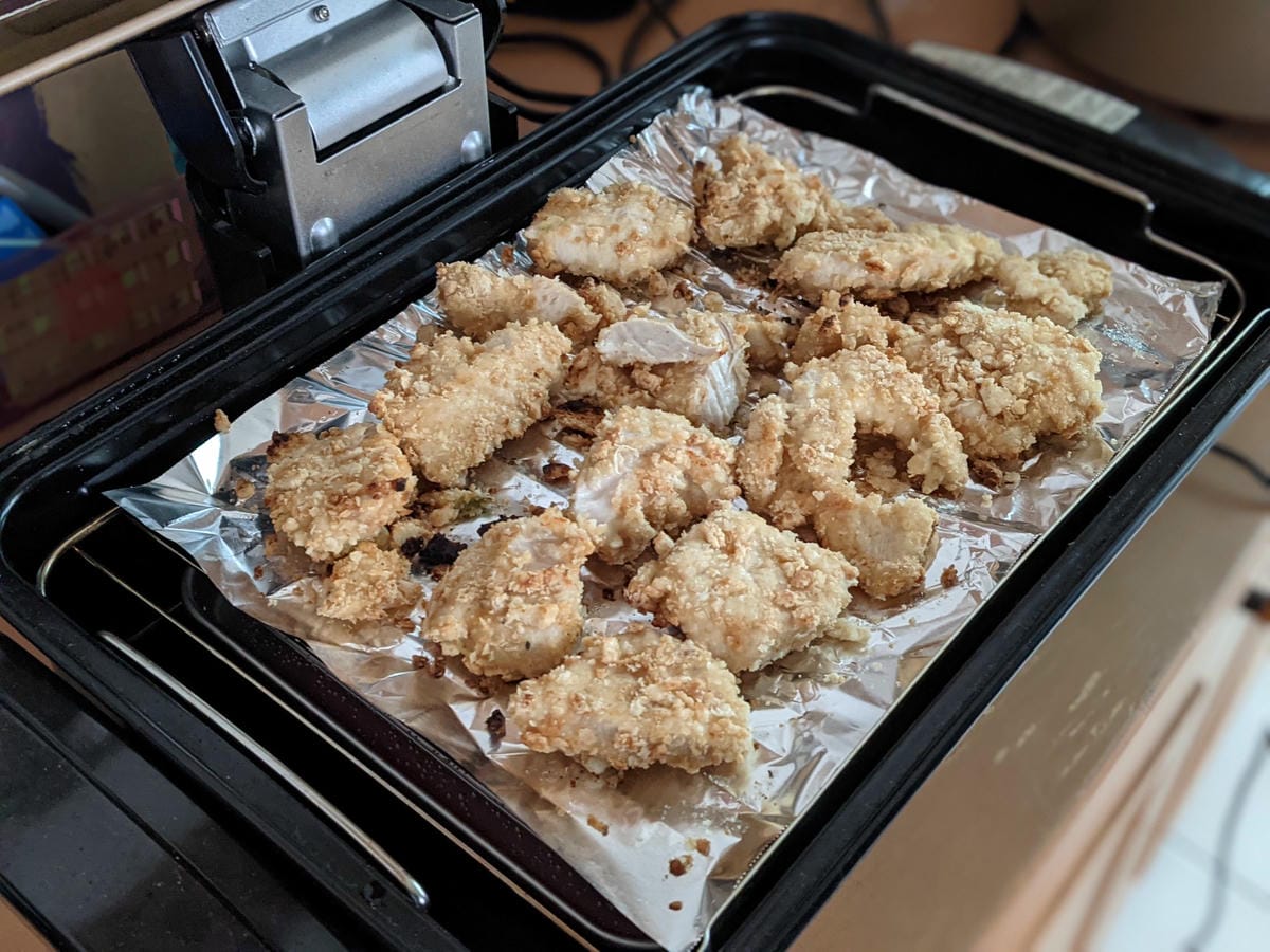 炸雞塊鹽酥雞做法不麻煩食譜 烤箱無油無麵粉之烤魚機版本 - 第3張圖 炸雞塊鹽酥雞做法不麻煩食譜 烤箱無油無麵粉之烤魚機版本