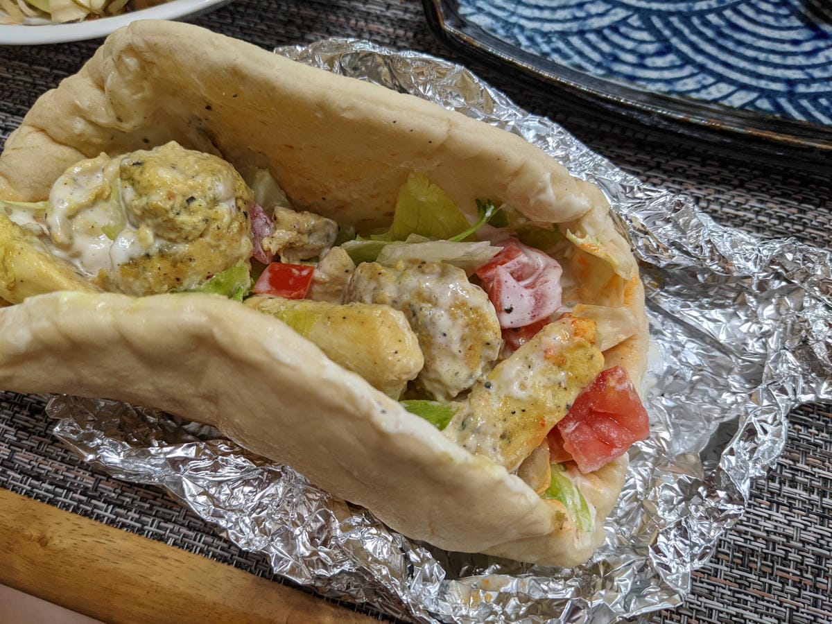 內湖哈拉雞 Hala Chicken 紐約雞希臘捲得我心 - 第1張圖 hala chicken 內湖希臘捲下午茶外送雞胸料理