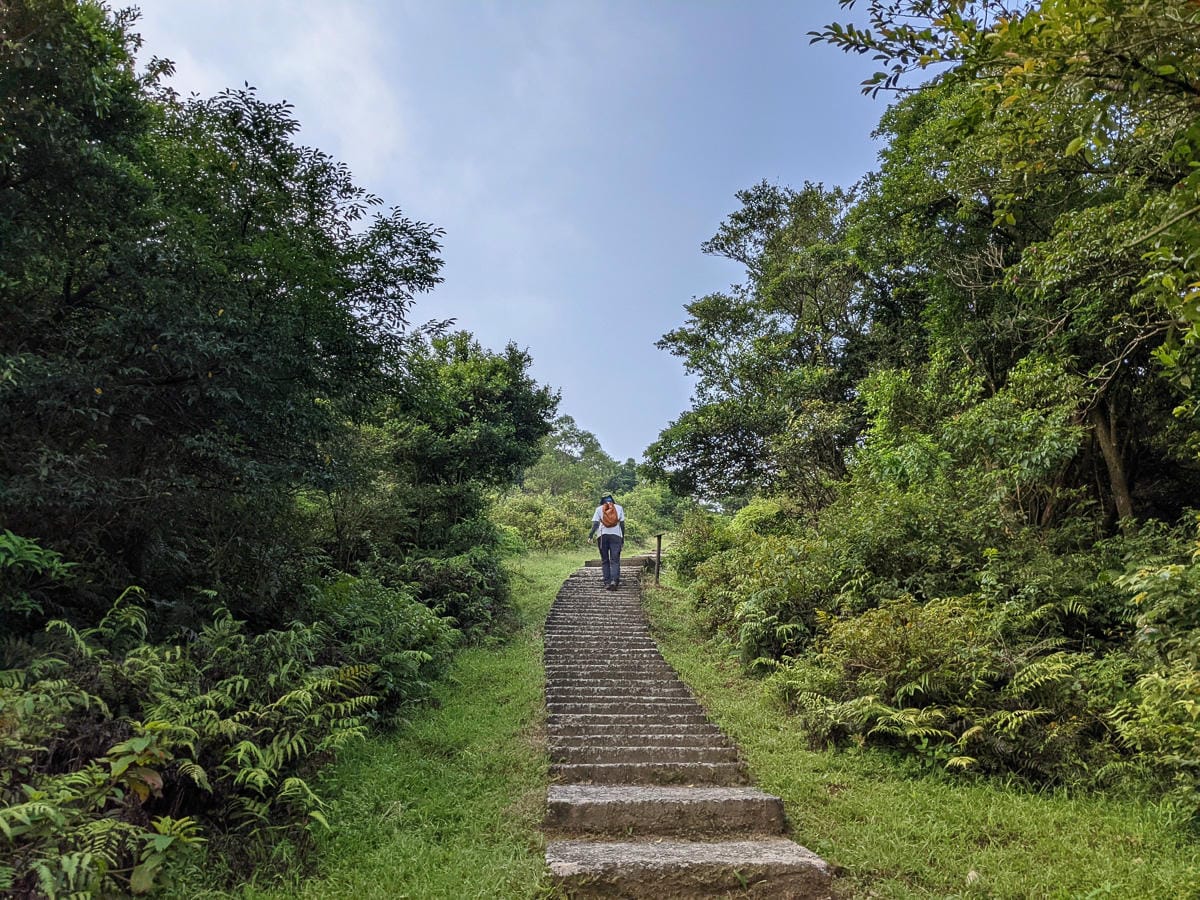 貢寮桃源谷草原 內寮上大里下桃源谷步道路線