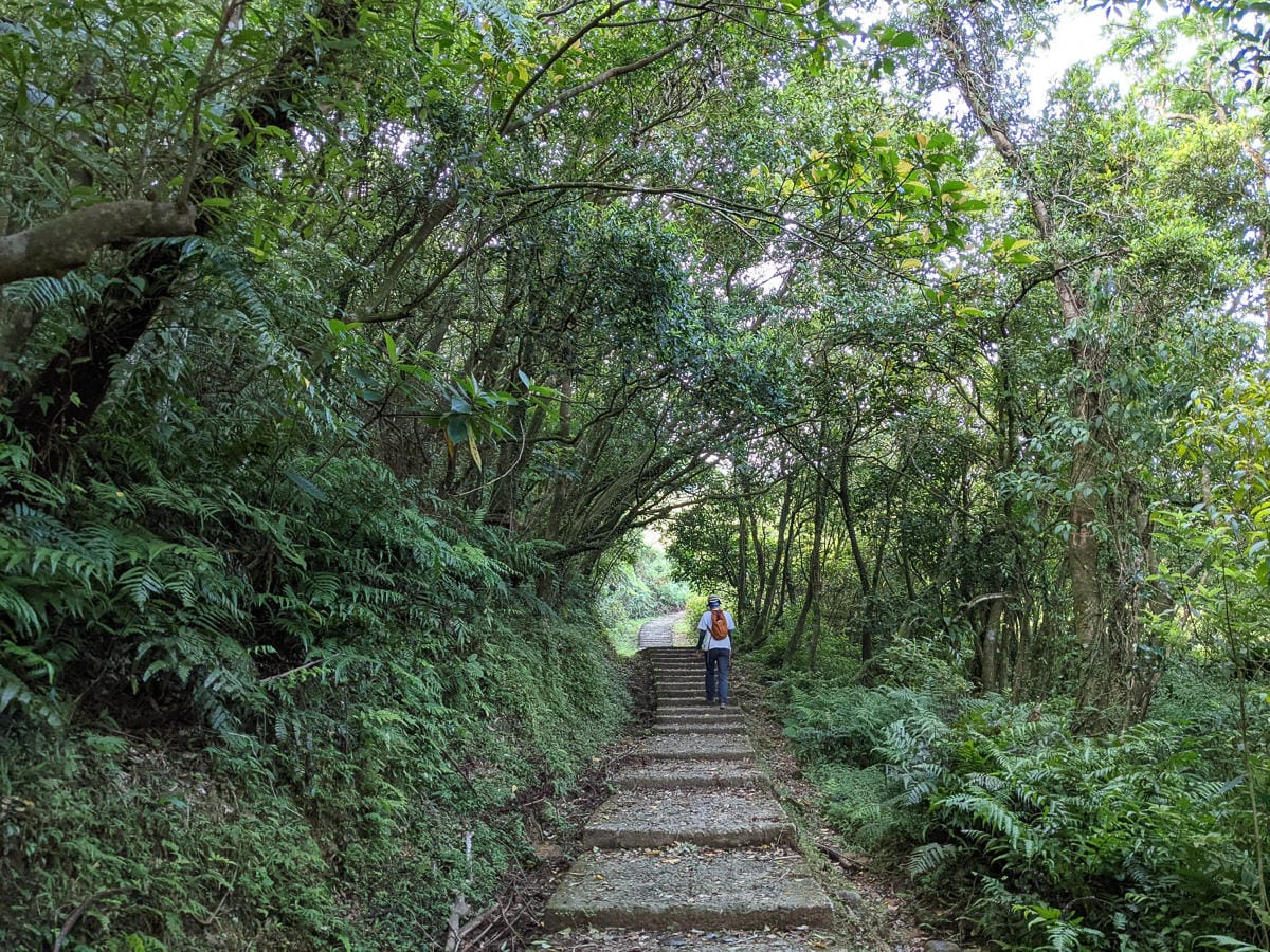 貢寮桃源谷草原 內寮上大里下桃源谷步道路線