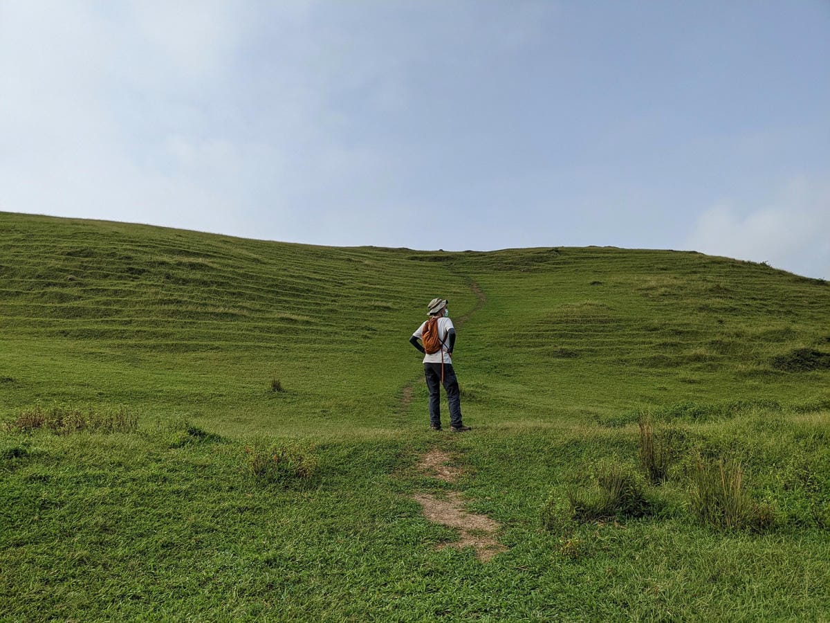 貢寮桃源谷草原 內寮上大里下桃源谷步道路線