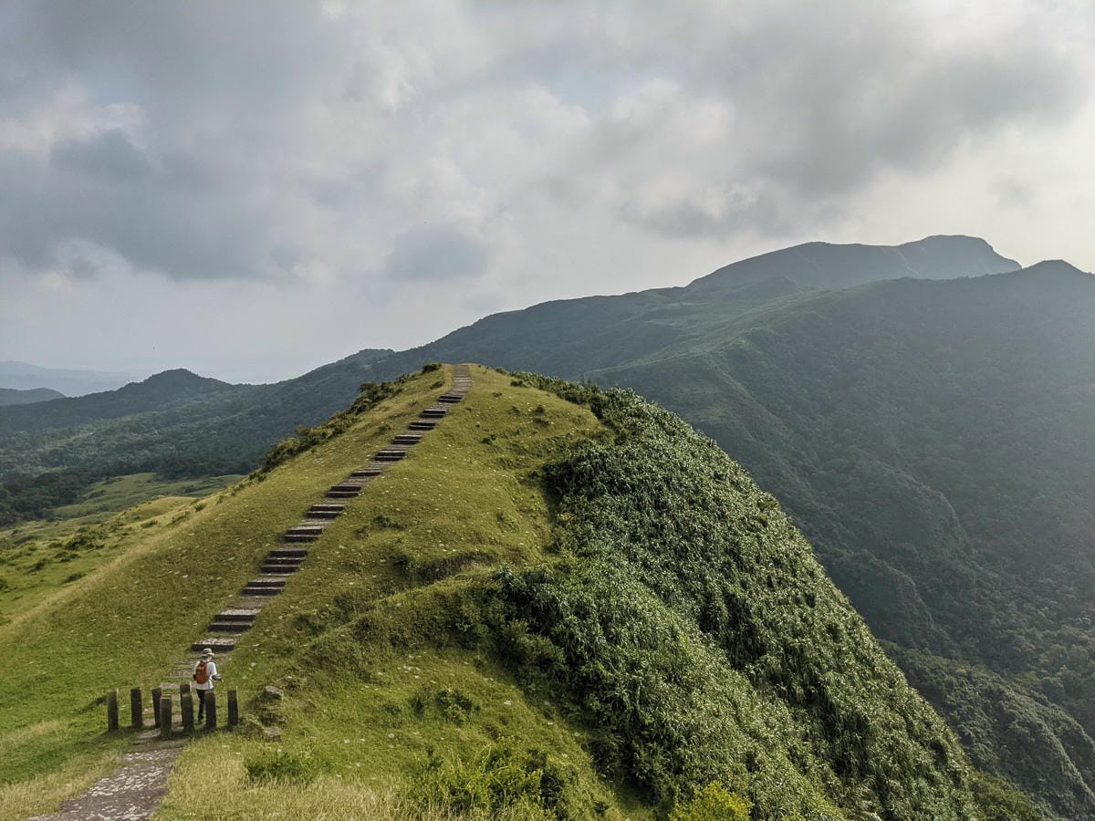 貢寮桃源谷草原 內寮上大里下桃源谷步道路線