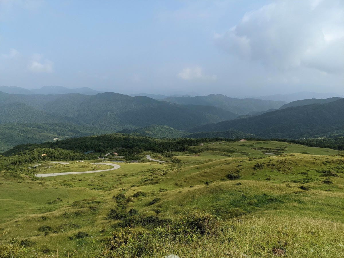 貢寮桃源谷草原 內寮上大里下桃源谷步道路線