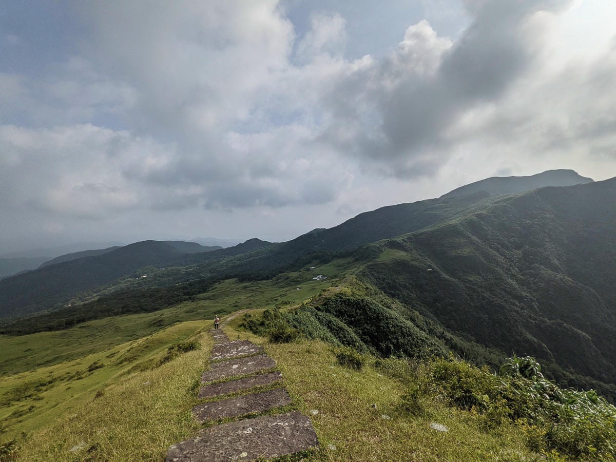 貢寮桃源谷草原 內寮上大里下桃源谷步道路線