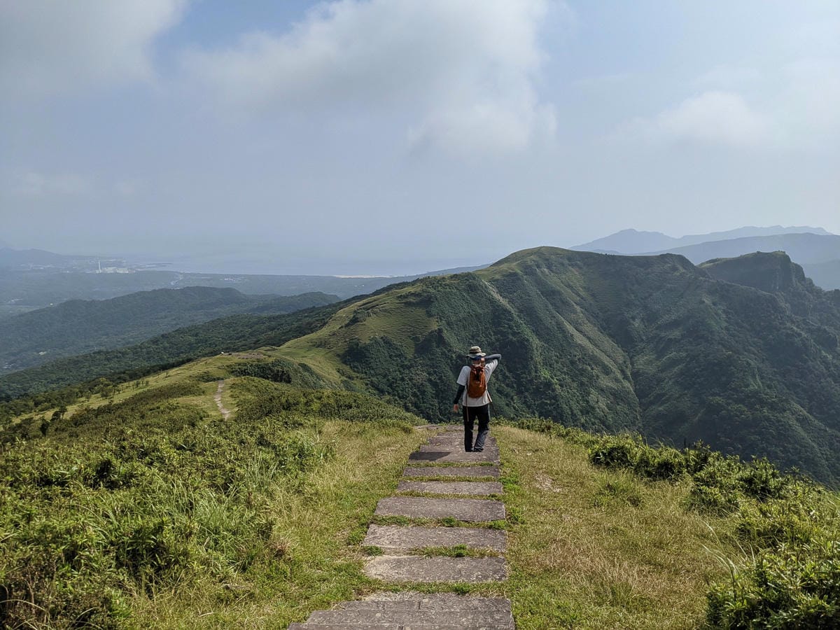 貢寮桃源谷草原 內寮上大里下桃源谷步道路線
