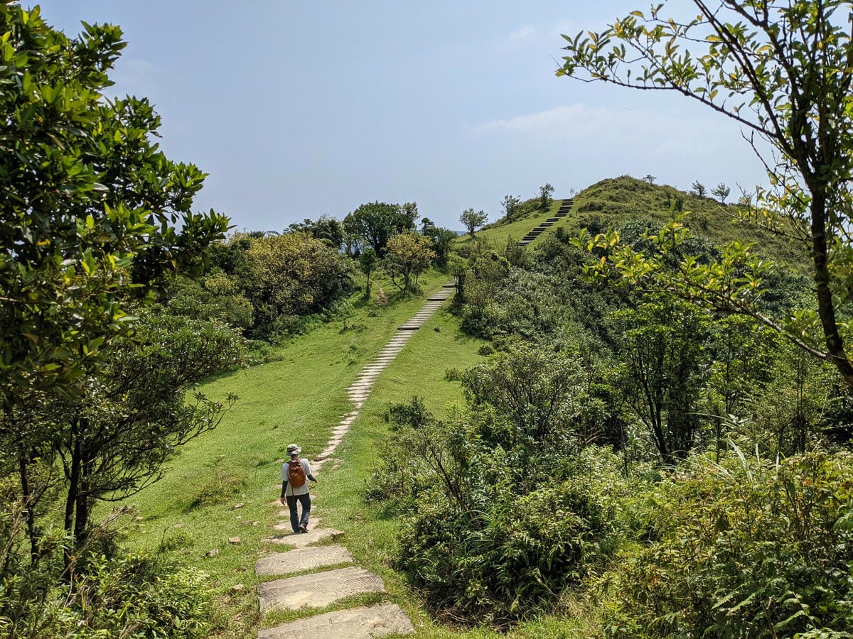 貢寮桃源谷草原 內寮上大里下桃源谷步道路線
