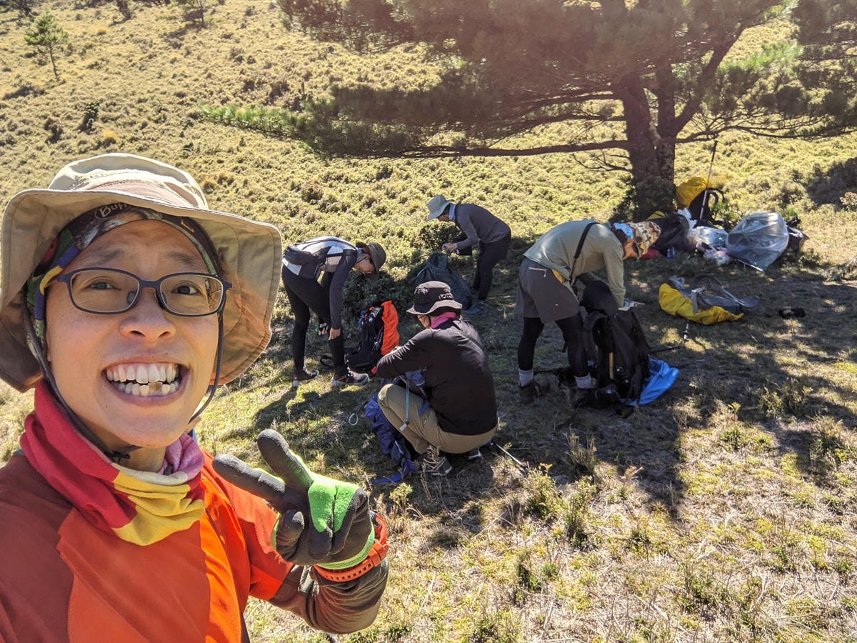 嘉明湖戒茂斯來回 夜宿嘉明湖妹池狂風暴雨狂奔記