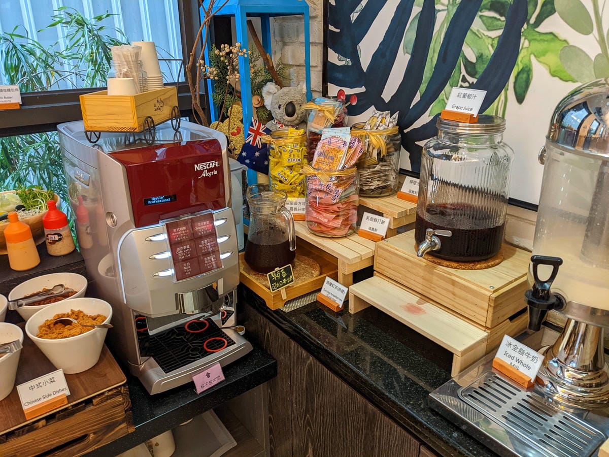 嘉義行藝文旅 乾淨整齊安靜熱水強自助早餐不錯