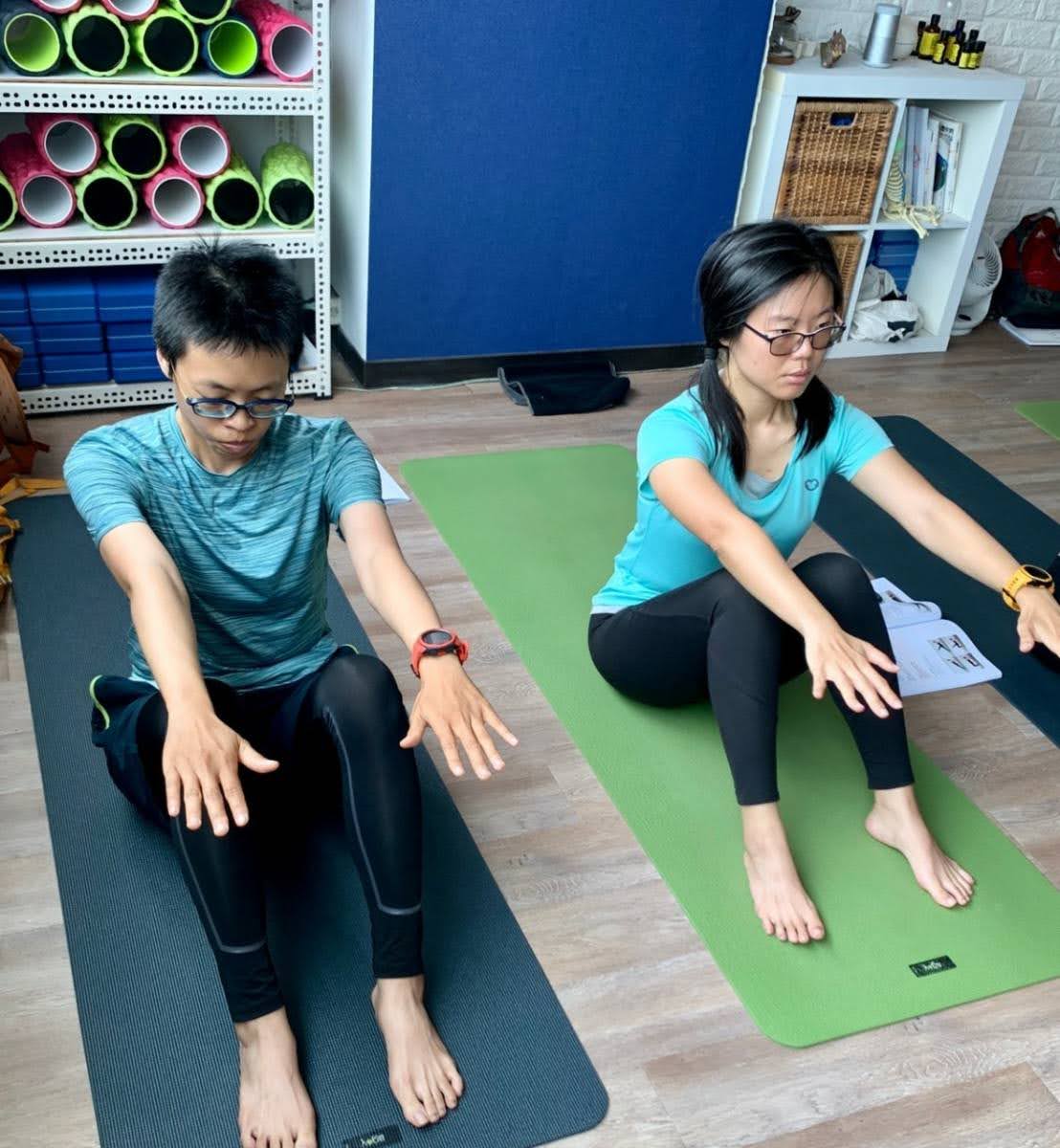 蝦老師皮拉提斯運動班 私人家教跟著老蝦做運動