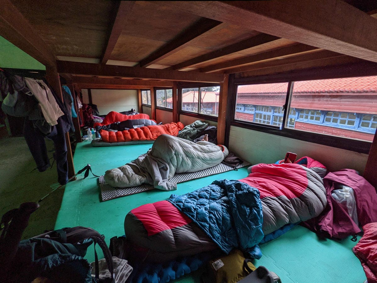 大霸尖山世紀群峰風雨急轉 傳聞大鹿林道17K很勵志D1