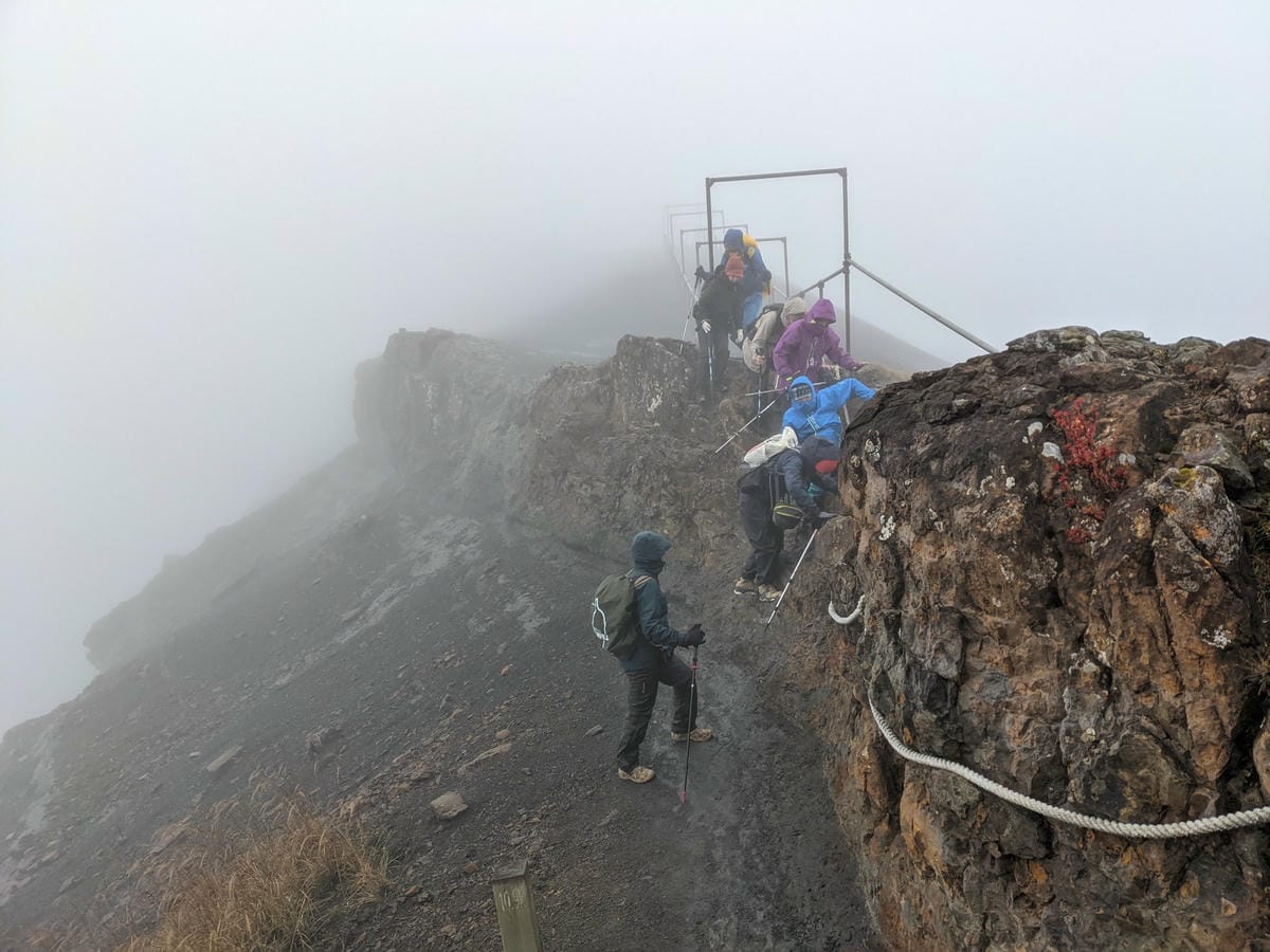 大霸尖山世紀群峰風雨急轉 傳聞大鹿林道17K大霸來了D2
