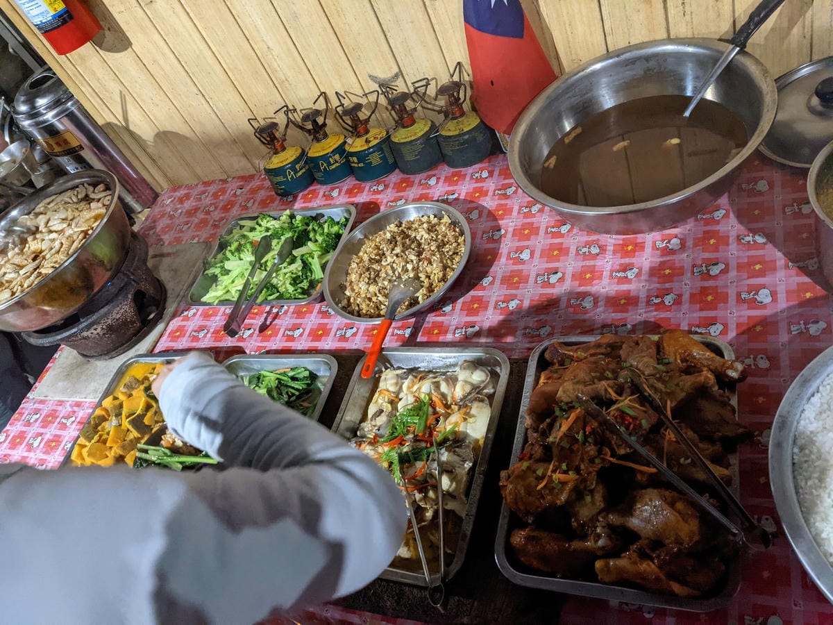 大霸尖山世紀群峰風雨急轉 傳聞大鹿林道17K大霸來了D2