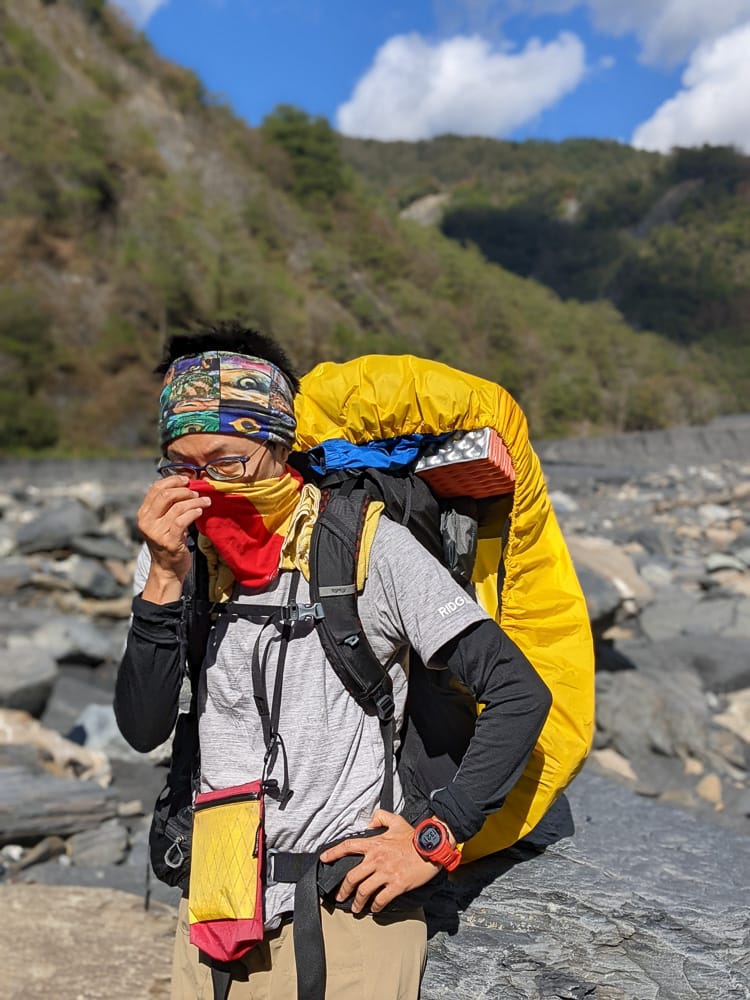 萬大北溪溫泉 奧萬大南投冬季之峽谷露營星空滿佈