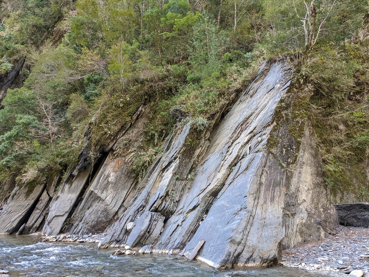 萬大北溪溫泉 奧萬大南投冬季之峽谷露營星空滿佈