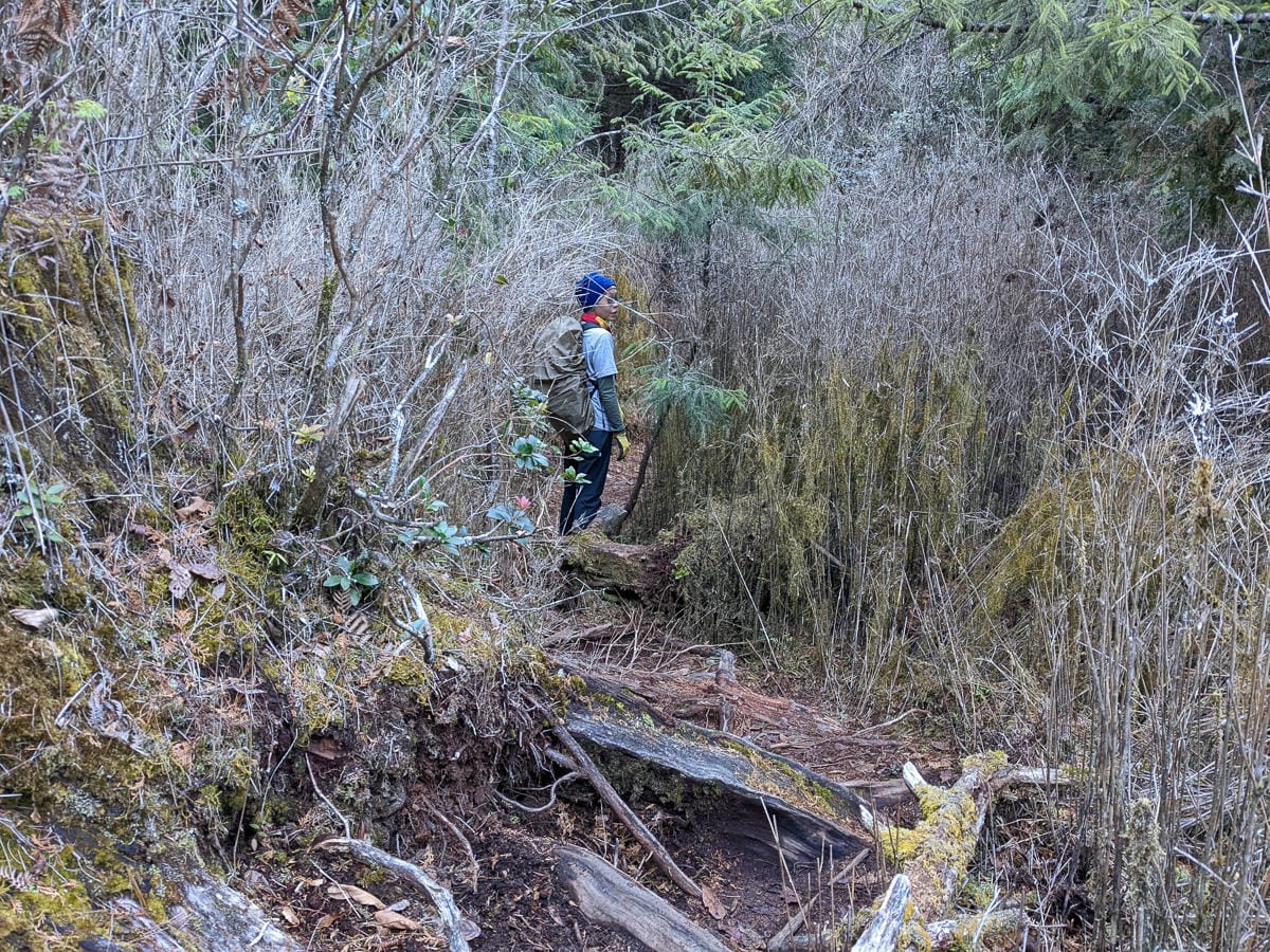 西巒大山難度？南投百岳單攻聖品玉山最北端冬天出大景