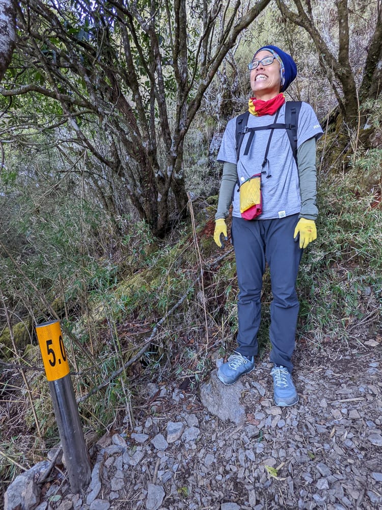 西巒大山難度？南投百岳單攻聖品玉山最北端冬天出大景