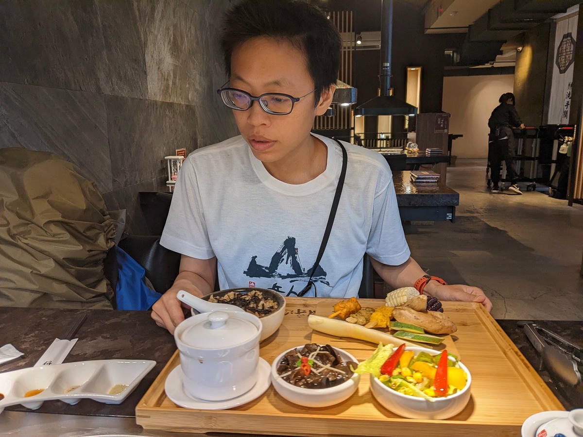 素食燒烤 台中將進酒燒烤殿蔬果用料優質有靈魂