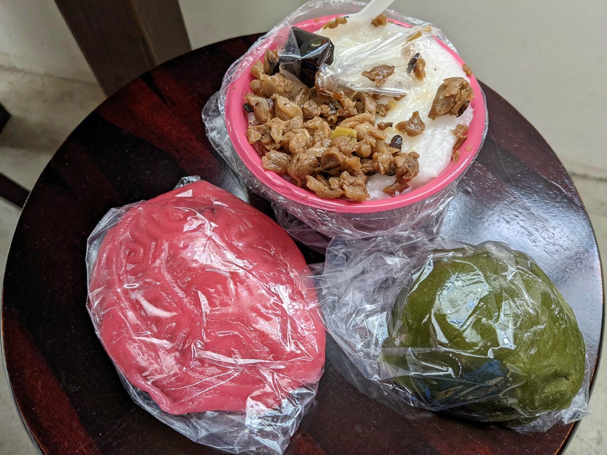 池上美食 豆腐豆包水煎包熱炒火鍋四神湯草粿甜點