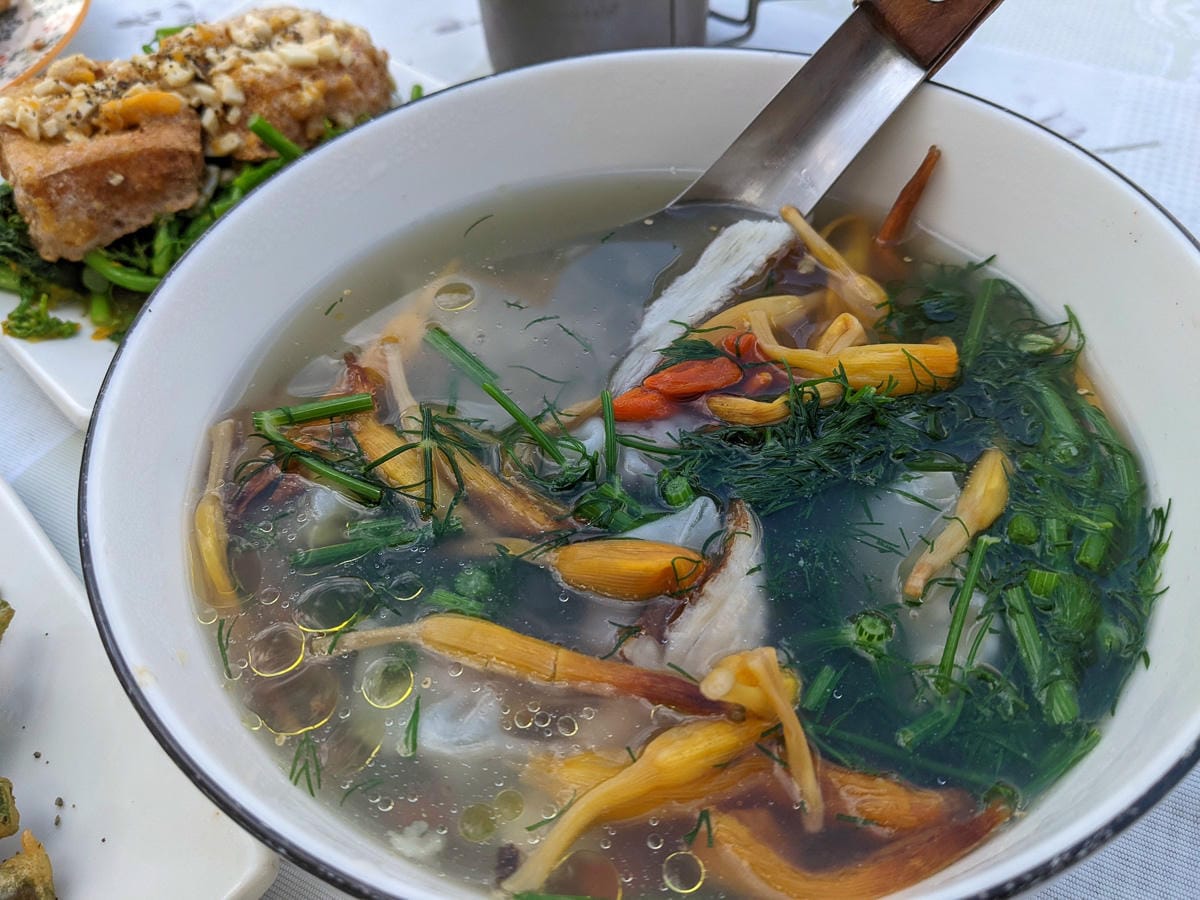 池上美食 豆腐豆包水煎包熱炒火鍋四神湯草粿甜點