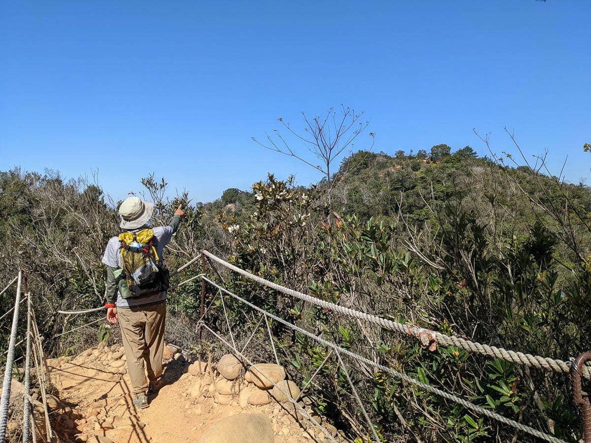苗栗火炎山南鞍古道連走 小百岳配大峽谷絕美