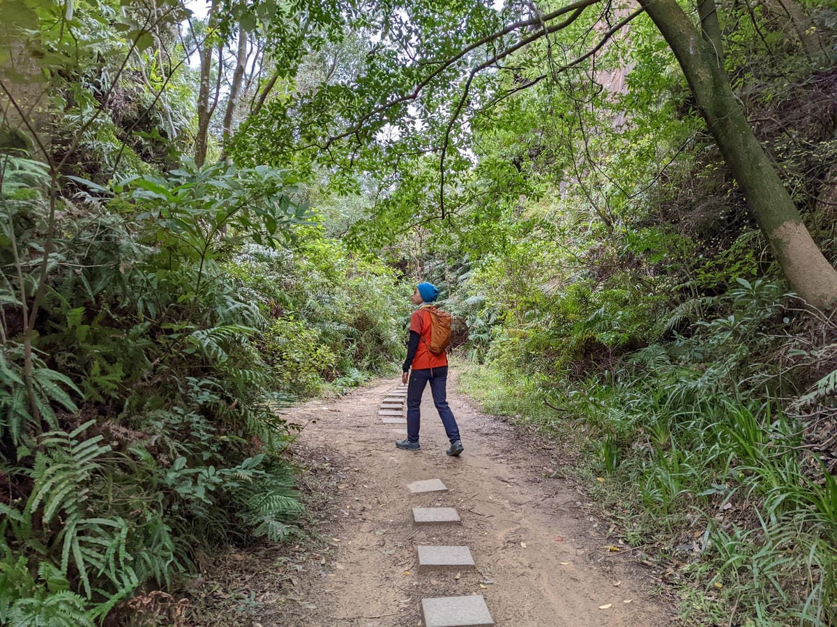 北投石牌軍艦岩丹鳳山爬山步道 非傳統路線連走