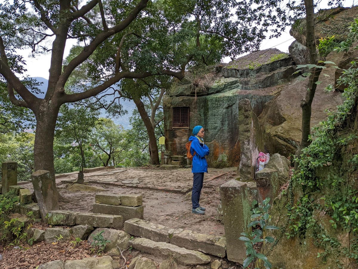 北投石牌軍艦岩丹鳳山爬山步道 非傳統路線連走