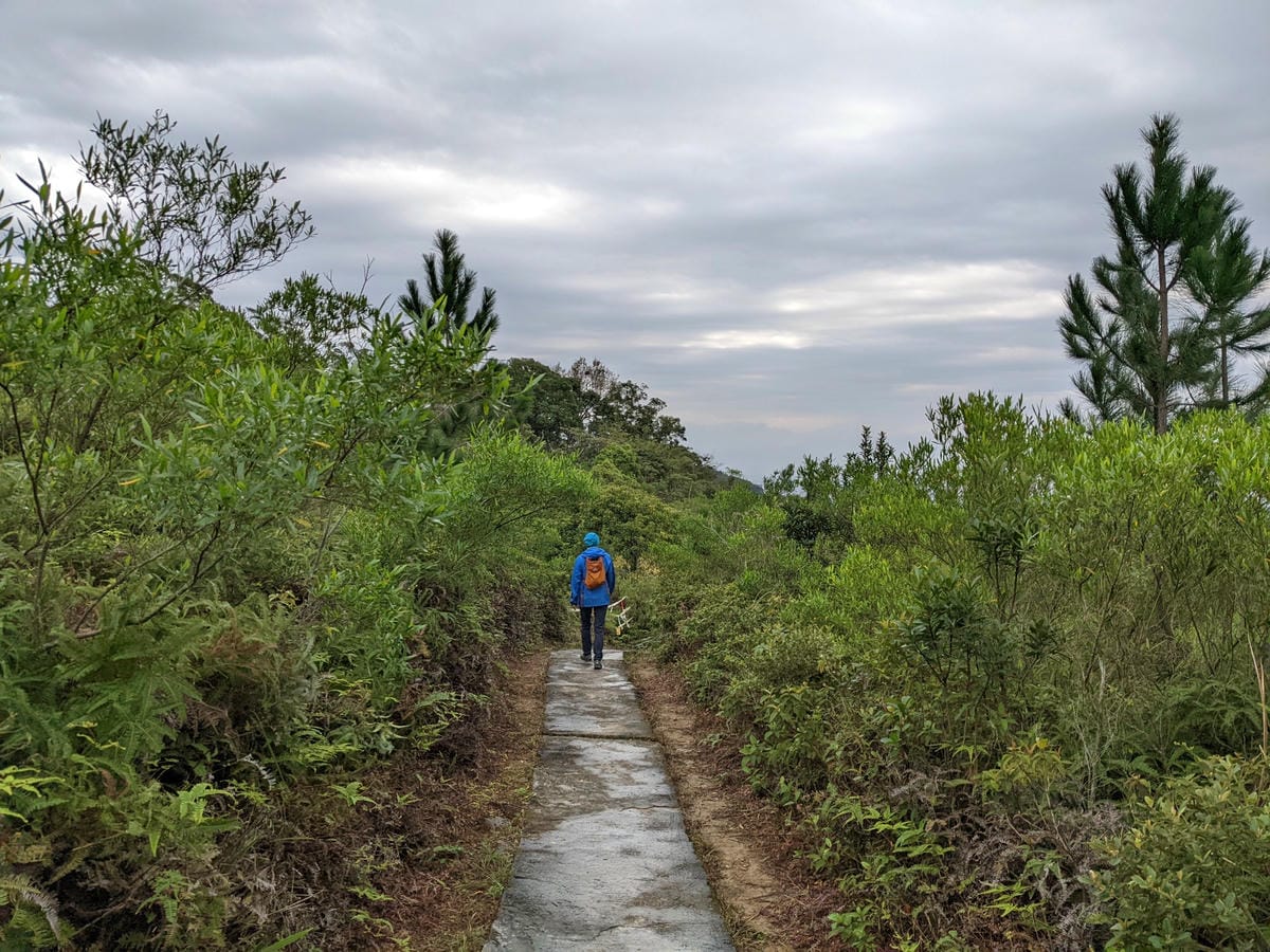 北投石牌軍艦岩丹鳳山爬山步道 非傳統路線連走