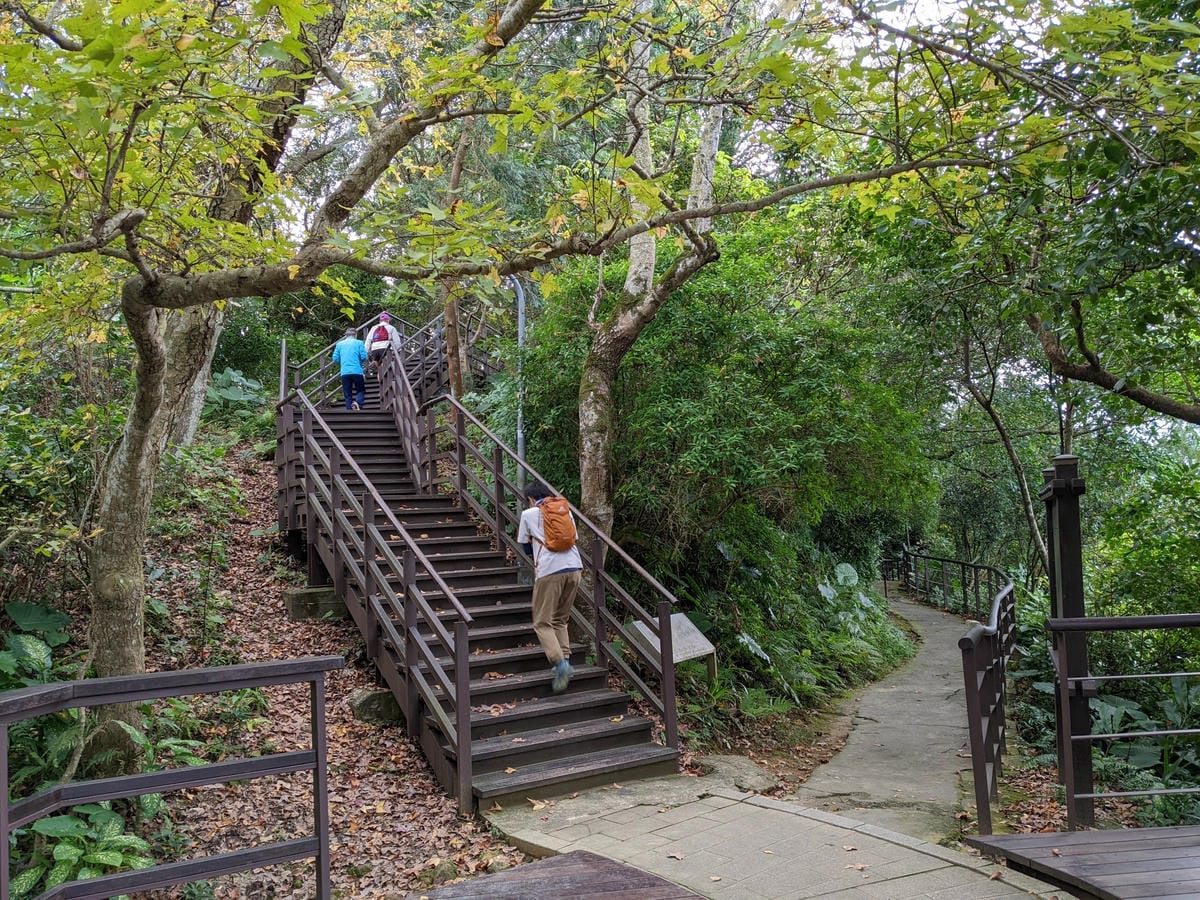 台北景美捷運登山 仙跡岩步道自然健行