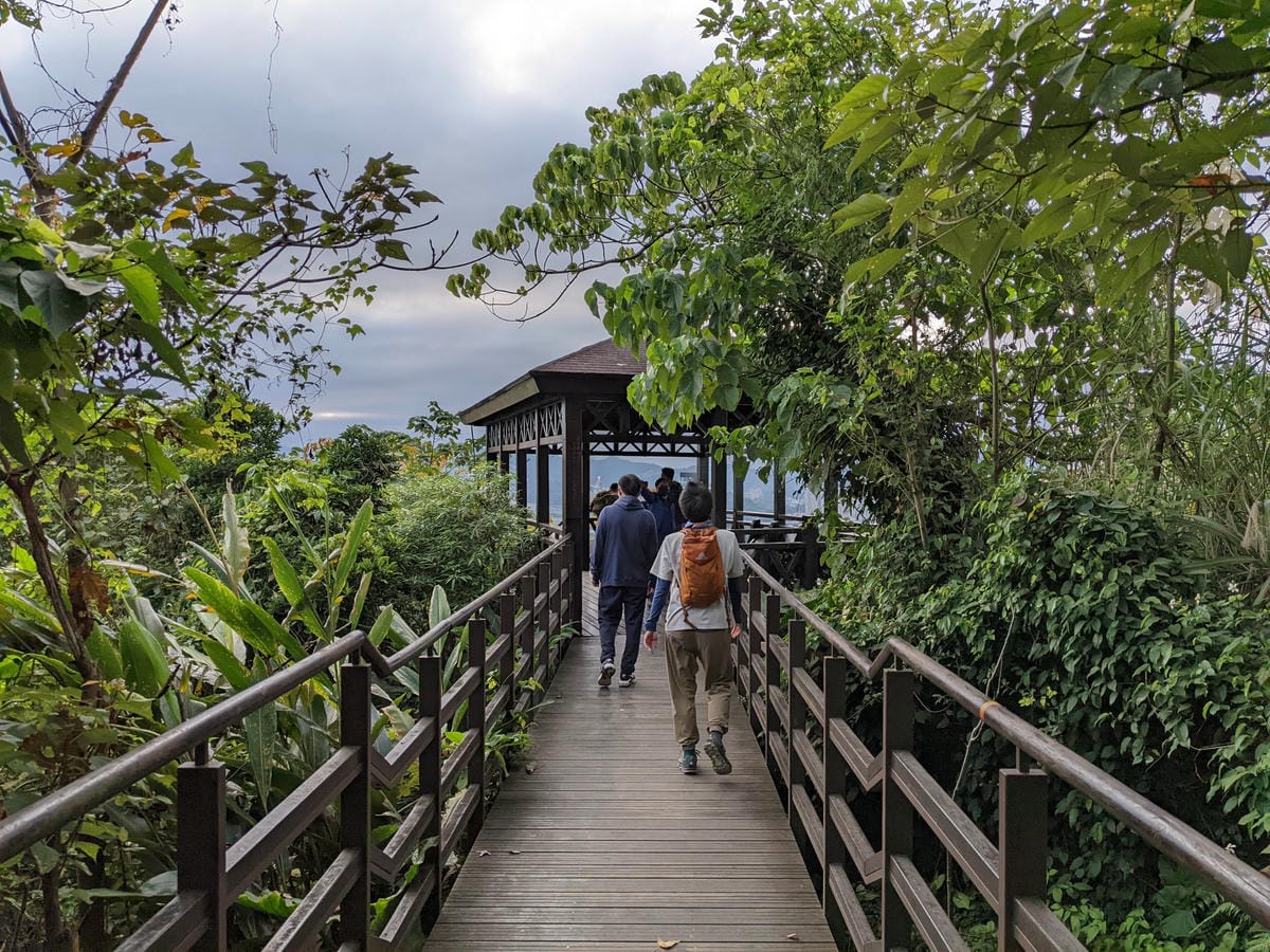 台北景美捷運登山 仙跡岩步道自然健行