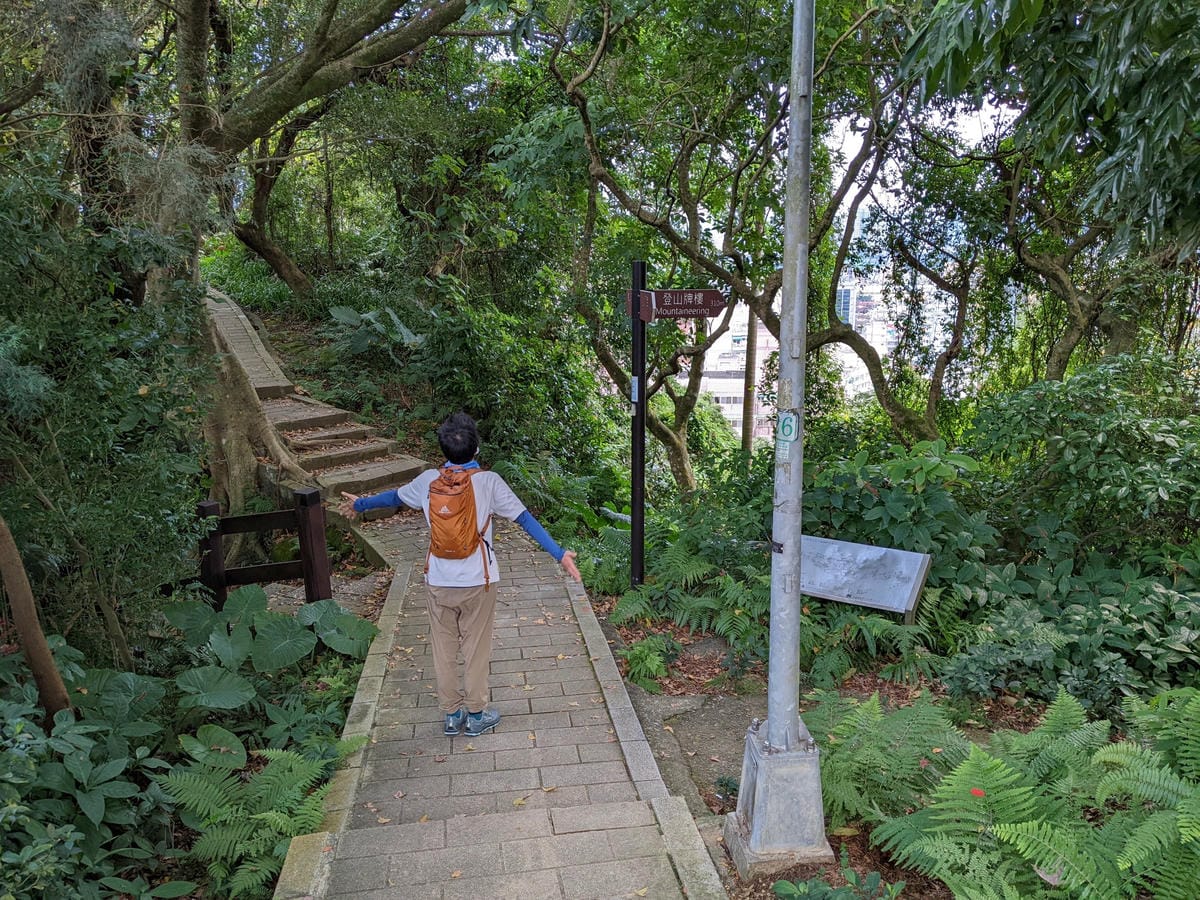 台北景美捷運登山 仙跡岩步道自然健行