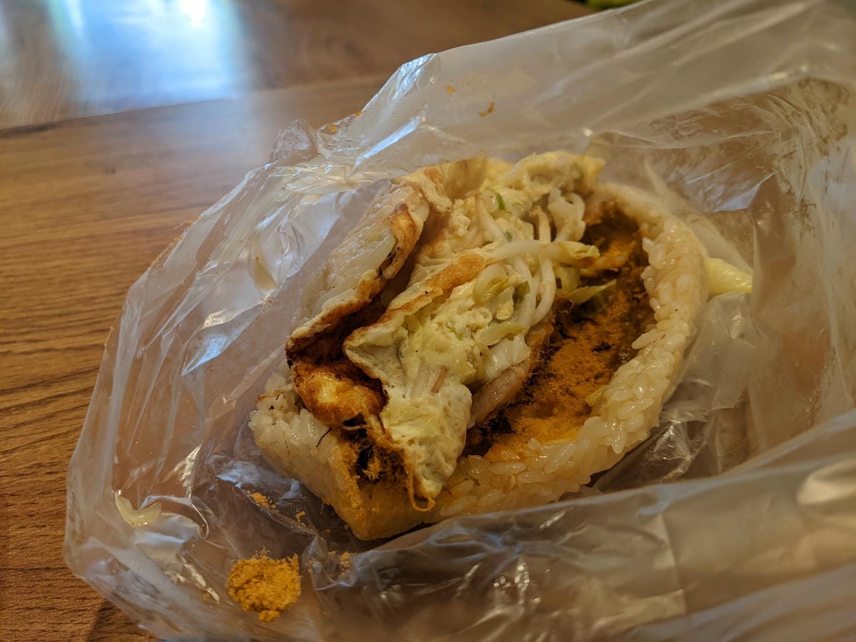 台大公館水源無招牌早餐 佳味豆漿蛋餅有菜飯糰有肉 - 第1張圖 台大公館水源無招牌早餐 佳味豆漿蛋餅有菜飯糰有肉