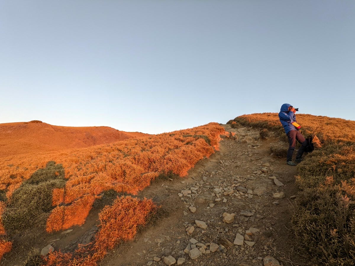 百岳合歡西峰 高山一日合歡北峰不下華岡