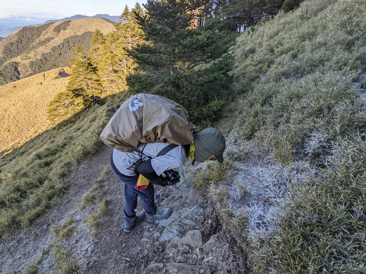 百岳合歡西峰 高山一日合歡北峰不下華岡