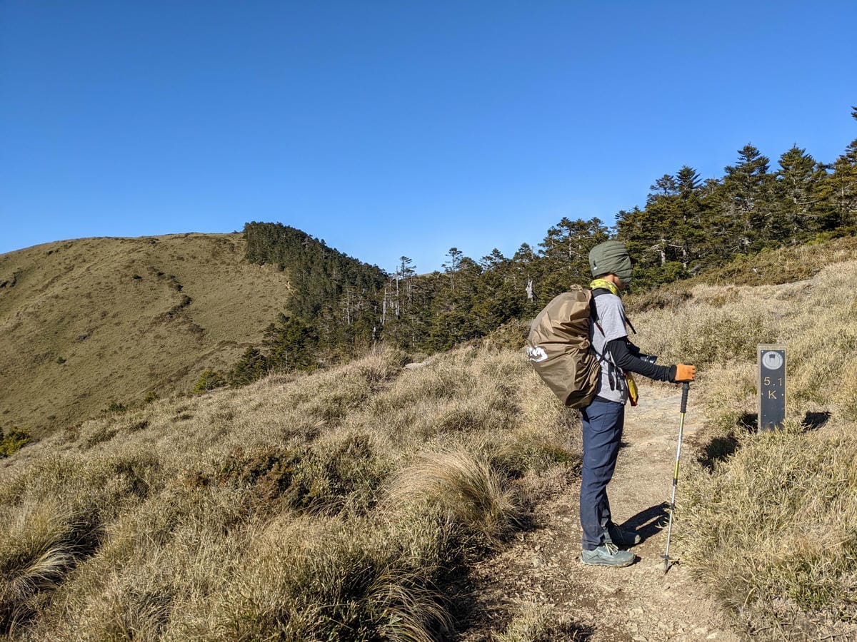 百岳合歡西峰 高山一日合歡北峰不下華岡