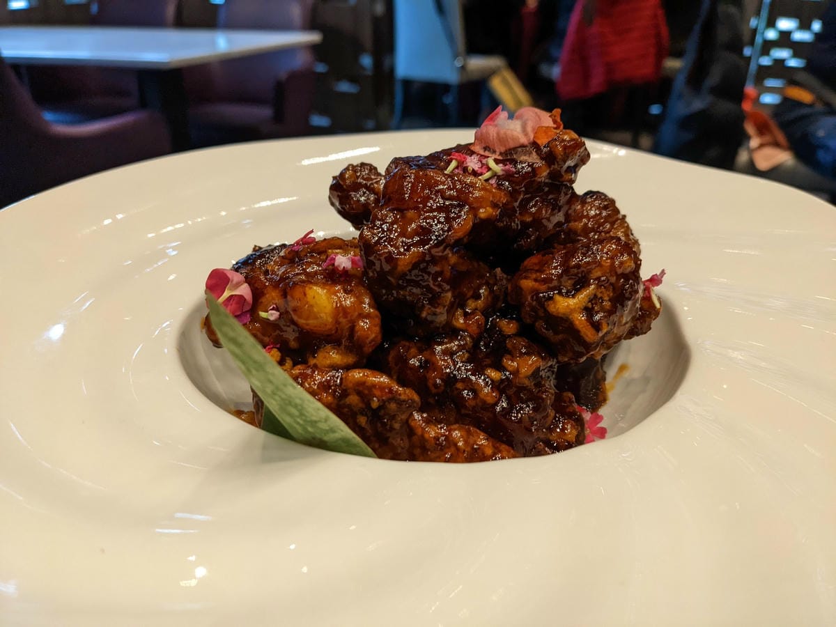 林口喜來登聚味軒 燒椒黑瑪瑙絕品美味