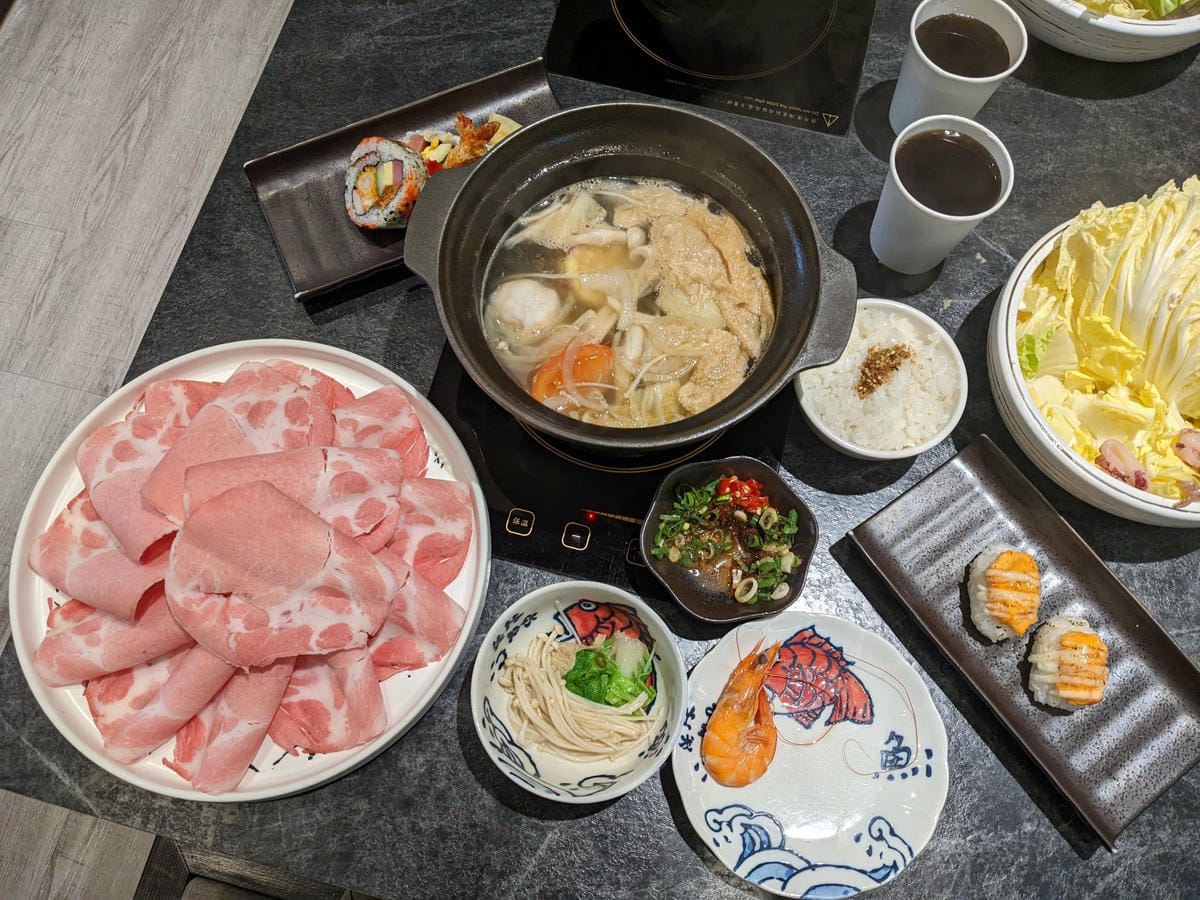 草屯澎漁海味火鍋壽司 吃了會開心的火鍋