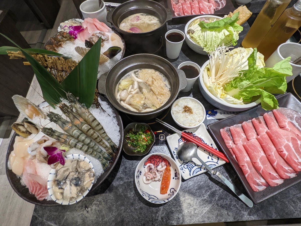 草屯澎漁海味火鍋壽司 吃了會開心的火鍋