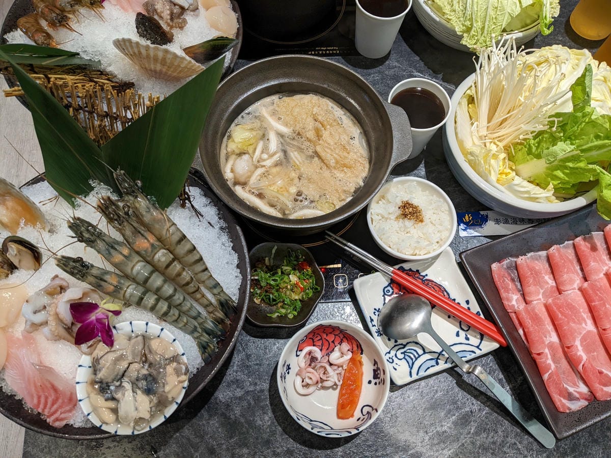 草屯澎漁海味火鍋壽司 吃了會開心的火鍋