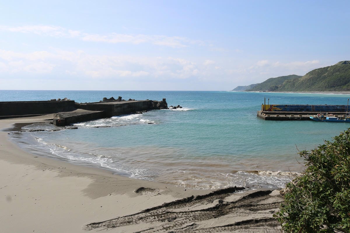 阿朗壹古道屏東到台東 旭海進南田出的台東藍