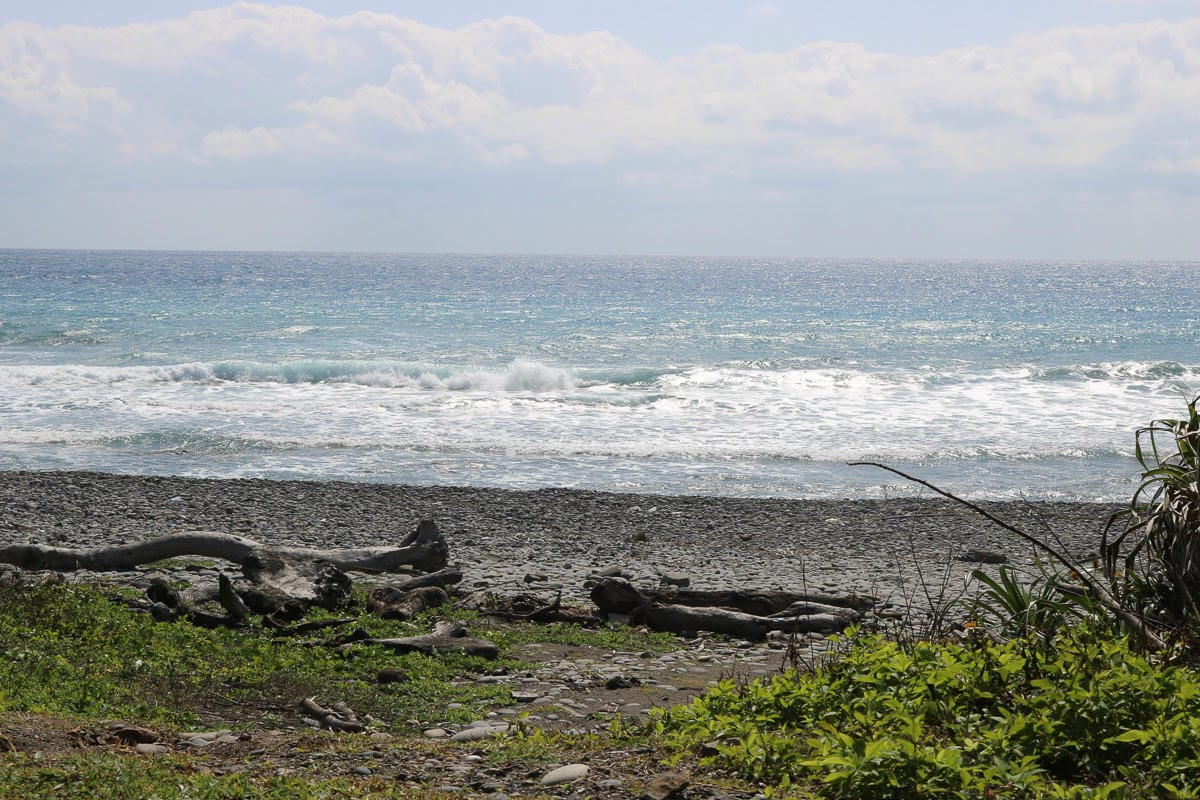 阿朗壹古道屏東到台東 旭海進南田出的台東藍