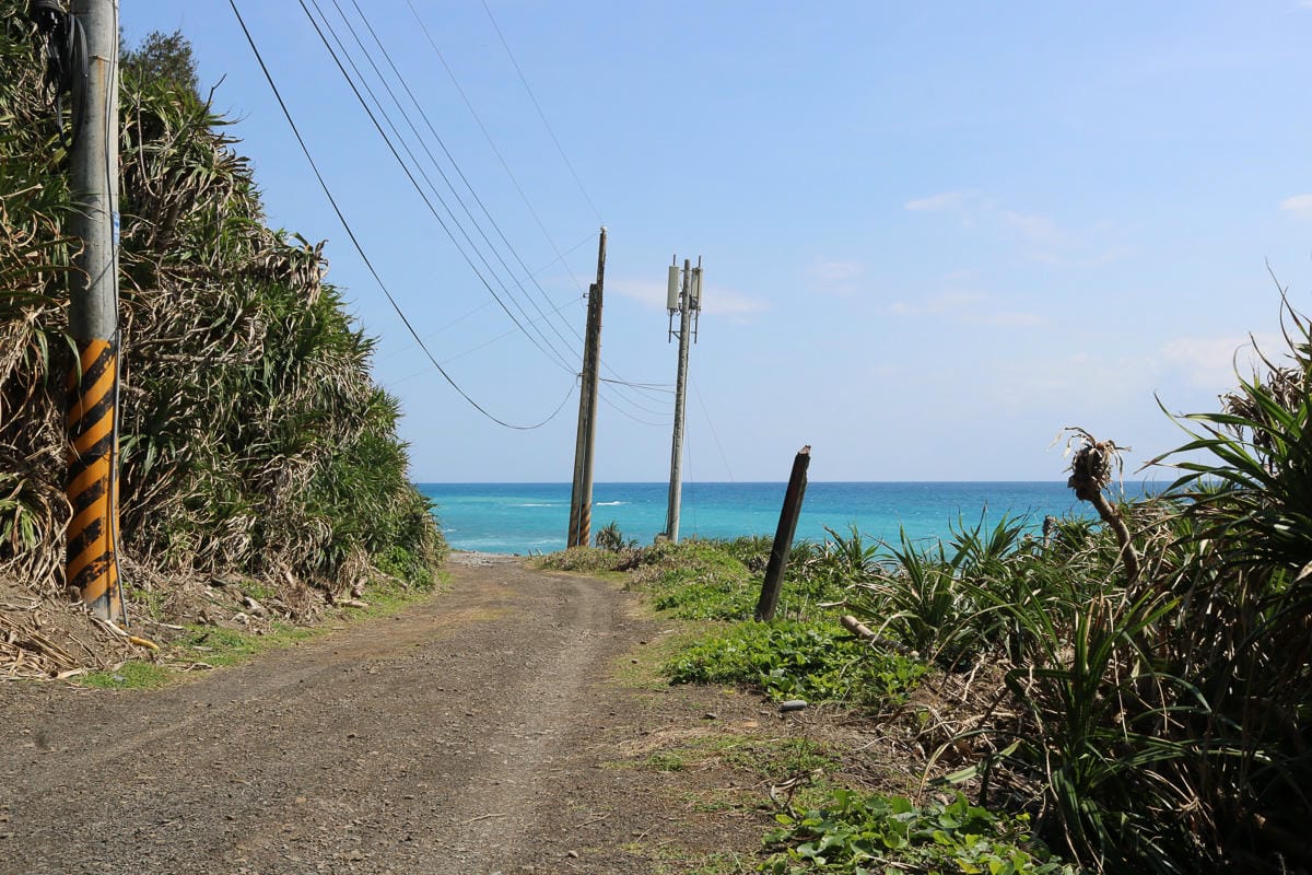 阿朗壹古道屏東到台東 旭海進南田出的台東藍