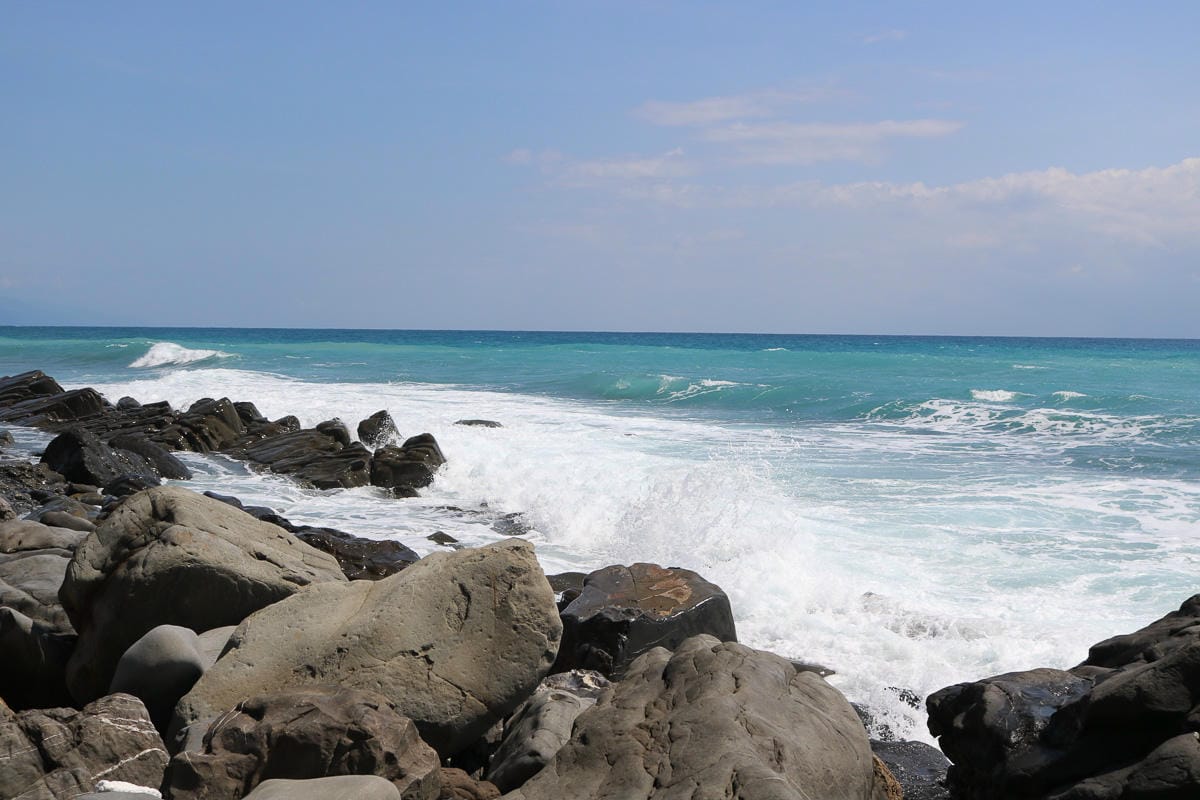 阿朗壹古道屏東到台東 旭海進南田出的台東藍