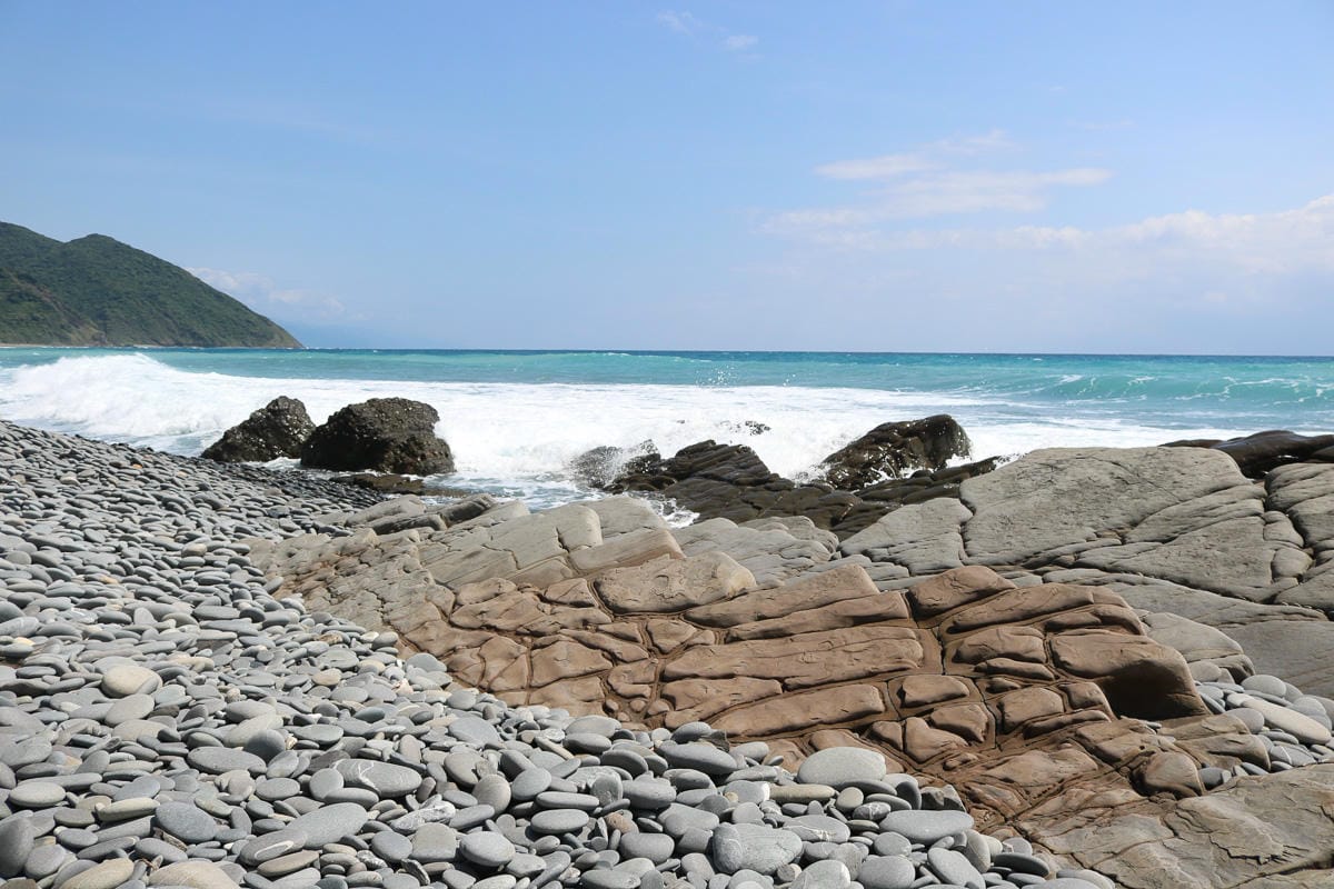 阿朗壹古道屏東到台東 旭海進南田出的台東藍