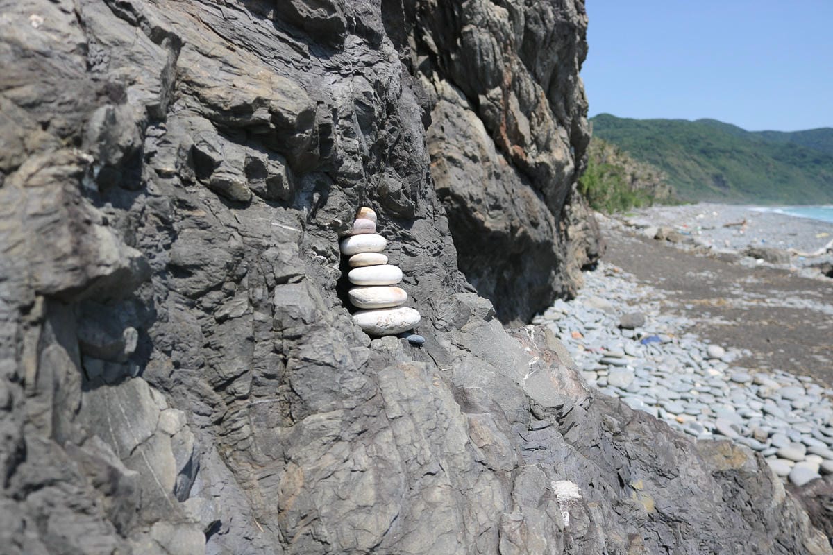 阿朗壹古道屏東到台東 旭海進南田出的台東藍