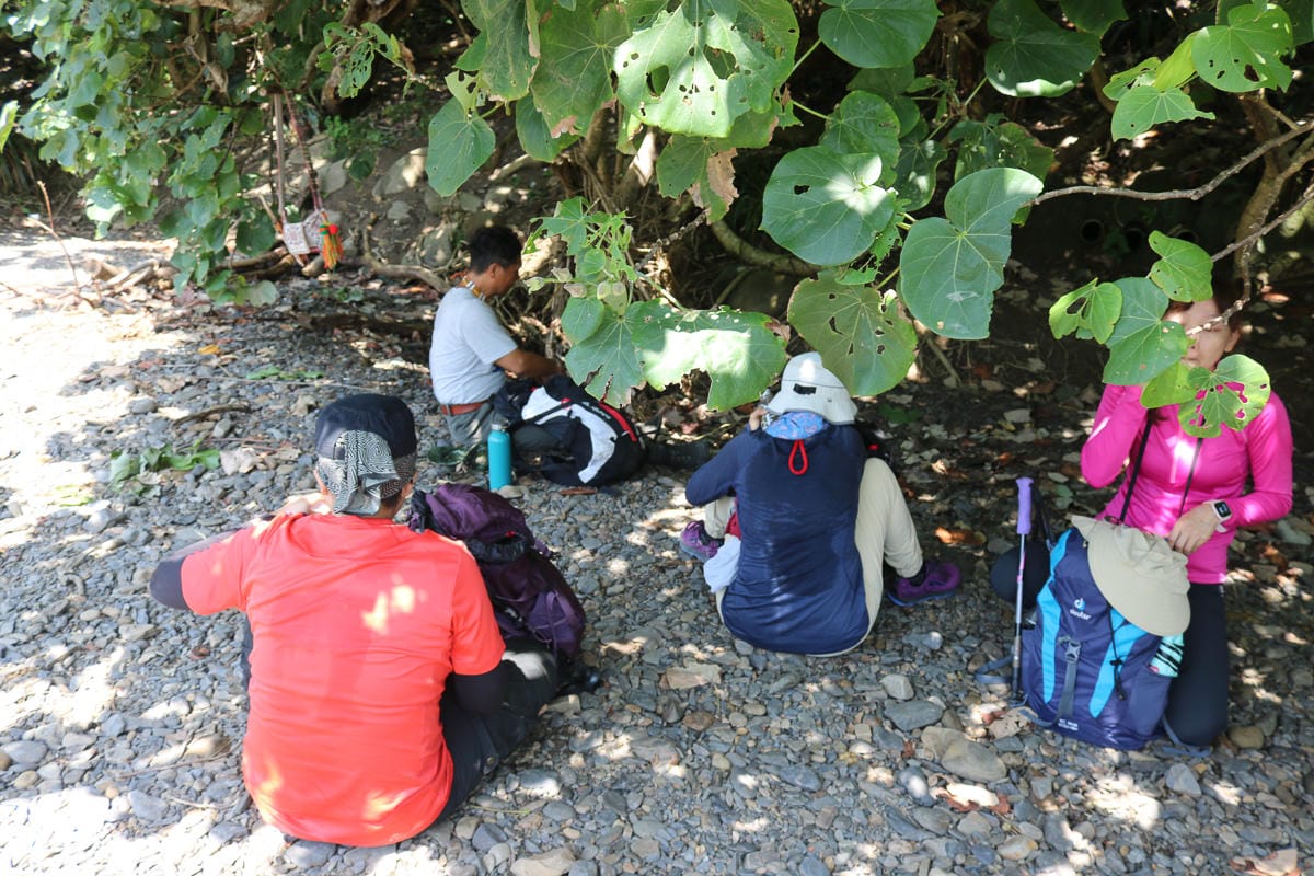 阿朗壹古道屏東到台東 旭海進南田出的台東藍
