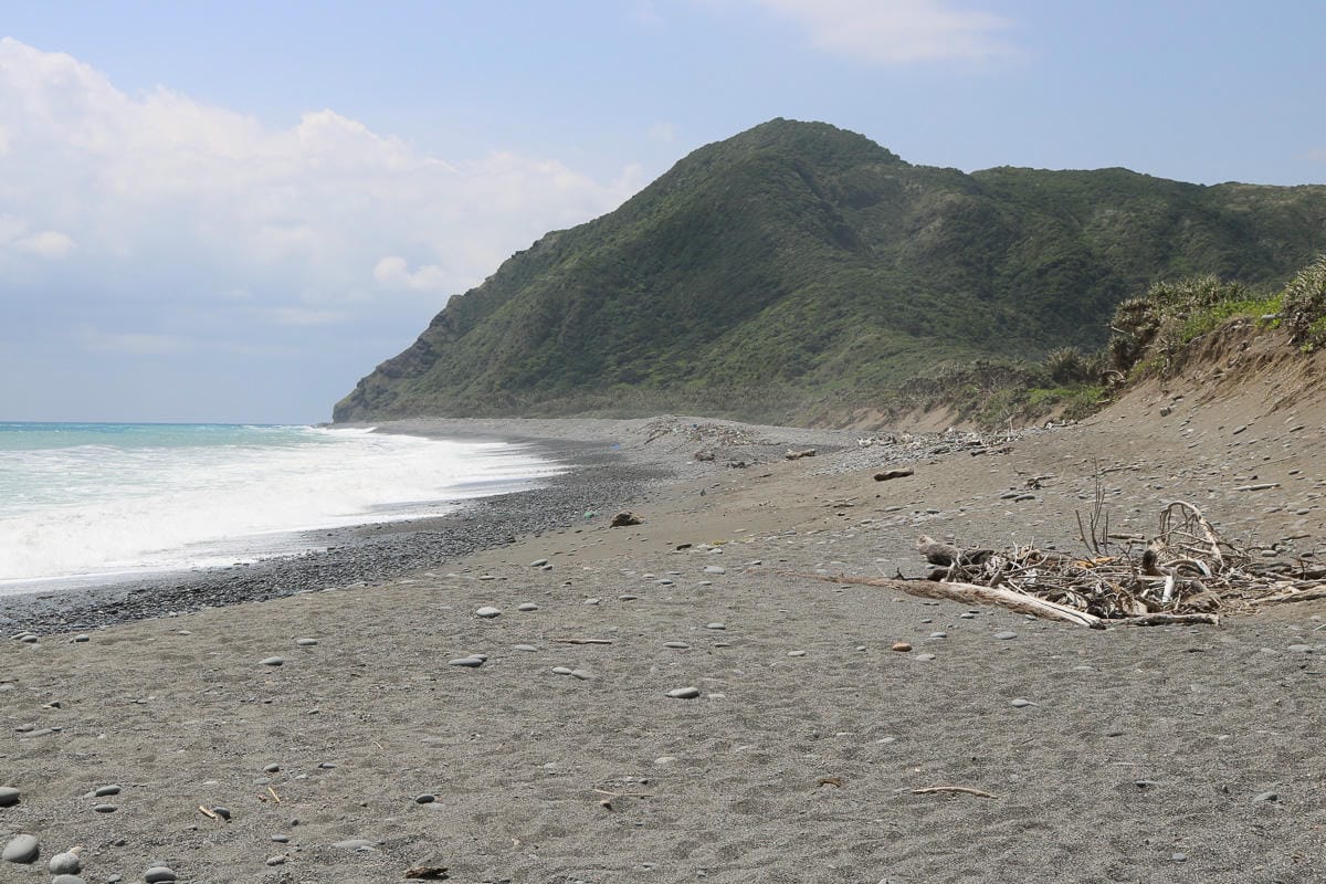 阿朗壹古道屏東到台東 旭海進南田出的台東藍