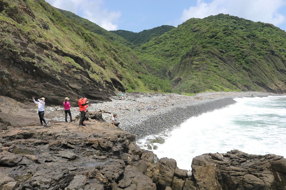 阿朗壹古道屏東到台東 旭海進南田出的台東藍