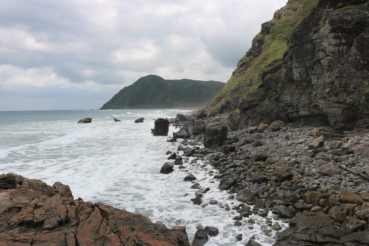 阿朗壹古道屏東到台東 旭海進南田出的台東藍